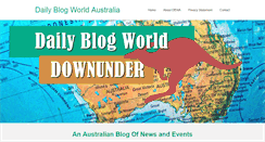 Desktop Screenshot of dailyblogworld.com